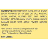 Bush'S Best Reduced Sodium Bean Pot Vegetarian Baked Beans #10 Can - 6 Per Case