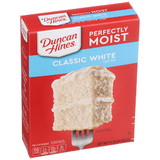 Duncan Hines Cake Layer Classic White, 15.25 Ounces, 12 per case