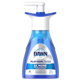 Dawn Dish Soap Dawn Platinum Foam, 10.1 Fluid Ounces, 12 per case
