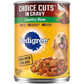 Pedigree 317111 Choice Cuts Country Stew, 13.2 Ounces, 12 Per Case