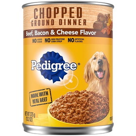 Pedigree Beef, Bacon, And Cheese Dinner, 13.2 Ounces, 12 Per Case
