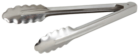 Winco 9 Inch Stainless Steel Heavy Weight Utility Tong 1 Per Pack