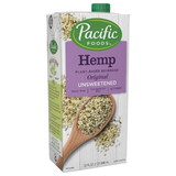 Pacific Foods Original Unsweetened Hemp Milk 32 Fluid Ounce Carton - 12 Per Case