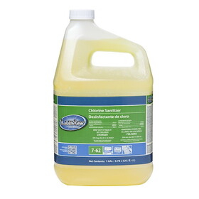 Luster Professional Liquid Chlorine Sanitizer Concentrate, 1 Gallon, 2 Per Case