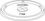 Dinex Translucent Tumbler Lid With Straw Slot, 3.25 Inches, 1 per box, 1000 per case, Price/Case