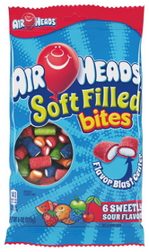 Airheads Soft Filled Candy Bites, 6 Ounces, 12 per case