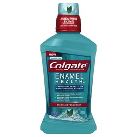 Colgate Enamel Health Sparkling Fresh Mint Mouthwash, 500 Milileter, 6 per case