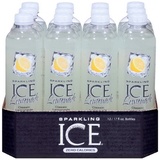 Sparkling Ice Lemonade Sparkling Water 17 Ounce Bottle - 12 Per Case
