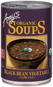 Soup Black Bean Vegetable Organic 12-14.5 Ounce