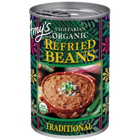 Amy's Refried Beans Traditional Organic, 15.4 Ounce, 12 per case
