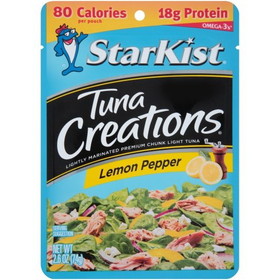 Starkist Tuna Creations Lemon Pepper, 2.6 Ounces, 24 per case