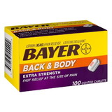 Bayer Back & Body 100 Count, 100 Piece, 3 Per Pack, 8 Per Case
