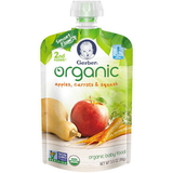 Gerber 2Nd Foods Organic Apple Carrot Squash Baby Food 3.5 Ounces - 6 Per Pack - 2 Packs Per Case