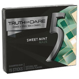 Five Sweet Mint Gum, 15 Piece, 10 Per Pack, 12 Per Case