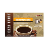 Caza Trail 100 Ea Single Cup Breakfast Blend Coffee-Case Of 1