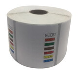 Datecodegenie Label Permanent Color, 4 Roll