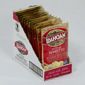 Idahoan Foods Buttery Homestyle Mashed Potatoes 4 Ounce Pouch 12-4 Ounce, 4 Ounces, 12 per case