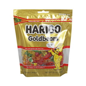 Haribo Confectionery Gold-Bears Gummi Candy, 10 Ounces, 8 per case