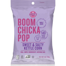 Angie's Boomchickapop Artisan Treats Sweet And Salty Kettle Corn, 1 Ounces, 24 per case