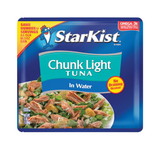 Starkist Chunk Light Tuna In Water, 48 Ounces, 6 per case