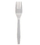 D & W Fine Pack Enviroware Omega White Fork 1000 Per Pack - 1 Per Case, Price/Case