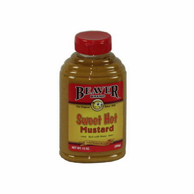 Beaver Sweet Hot Mustard, 13 Ounces, 6 per case
