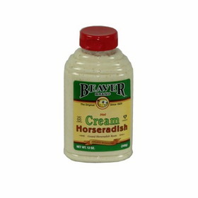 Beaver Cream Style Horseradish 12 Ounce Bottle 6 Per Case