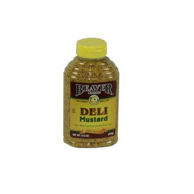 Beaver Deli Horseradish Mustard, 12.5 Ounces, 6 per case