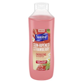 Suave Essentials Strawberry Shampoo 30 Ounce Bottle - 6 Per Case