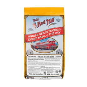 Bob's Red Mill Natural Foods Inc Organic Tri-Color Quinoa, 25 Pounds, 1 per case