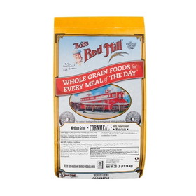 Bob'S Red Mill Medium Grind Cornmeal 25 Pound Bag - 1 Per Case