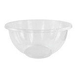 World Centric 32 Ounce Ingeo Compostable Clear Salad Bowls 25 Per Pack - 12 Per Case