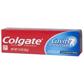 Colgate Anticavity Regular Flavor Toothpaste, 1 Ounces, 24 per case
