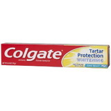 Colgate Tartar Protection Whitening Crisp Mint Toothpaste 6 Ounce Tube - 6 Per Pack - 4 Per Case