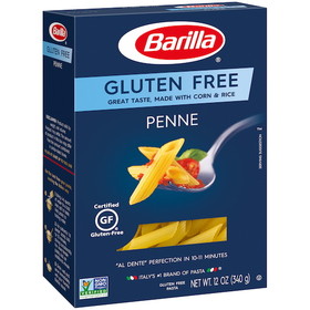 Barilla Gluten Free Penne Pasta 12 Ounces - 8 Per Case