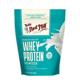 Bob's Red Mill Whey Protein Powder, 12 Ounce, 4 Per Case