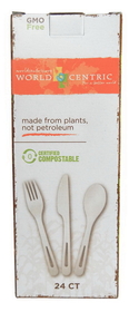 Assorted Cutlery - Retail - Corn Starch - Compostable