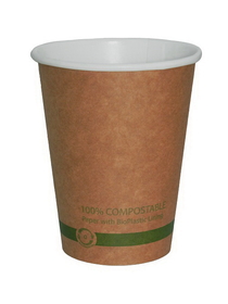 World Centric 20 Ounce Hot Paper Bowl With Bio Lining 50 Per Pack - 20 Per Case