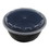 Cubeware 32 Ounce Round Container Black Base With Clear Vented Lid, 150 Set, 1 per case, Price/Case