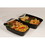 Cubeware 38 Ounce Rectangular Container Black Base With Clear Lid, 150 Set, 1 per case, Price/Case