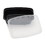 Cubeware 38 Ounce Rectangular Container Black Base With Clear Lid, 150 Set, 1 per case, Price/Case