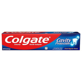 Colgate Cavity Protection Great Regular Flavor Toothpaste, 8 Ounces, 4 per case