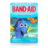 Johnson & Johnson Band-Aid Disney Assorted Finding Dory Band-Aids 20 Per Box - 6 Per Pack - 4 Per Case