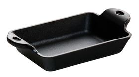 Lodge Cast Iron Rectangular Mini Server - 6 Per Case