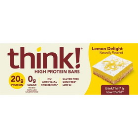 Thinkthin Lemon Delight Bar, 2.1 Ounces, 12 per case