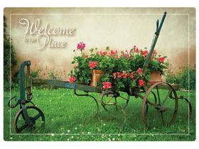 Hoffmaster Placemat "Welcome To Our Place" 9.75X14, 1000 Each, 1 per case