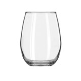 Libbey 9 Ounce Stemless White Wine Glass, 12 Each, 1 Per Case