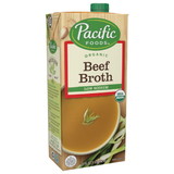 Pacific Foods Organic Low Sodium Beef Broth, 32 Fluid Ounces, 12 per case
