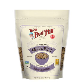 Bob's Red Mill Natural Foods Inc Gluten-Free Muesli, 16 Ounce, 4 Per Case
