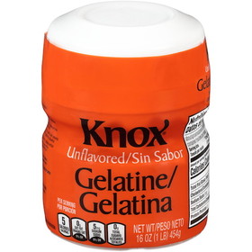 Knox Unflavored Gelatin, 1 Pounds, 12 per case